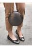 Women's Flat Shoes Black Ropy Ballerina Ballet