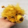 Adorable Plush Animal Fridge Magnet Jungle Series Realistic Lion And Tiger Cartoon Magnets