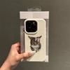 Cute And Adorable Bow Tie Kitten Design for Iphone 17 16 Pro Max/14/16/15/13 Pro/12/11 Durable And Shockproof Protective Cover