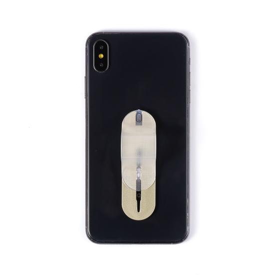 Universal Multiband U Phone Grip Stand Shape Mobile Finger Ring Holder with Back