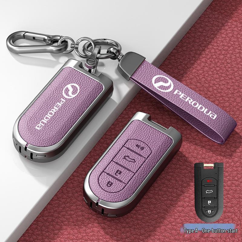 Universal Car Key Case: Fits PERODUA & Toyota Remotes, Key Shell Protection for Men & Women
