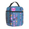Bestseller Glücklicher Axolotl - Blaue Trendige Sport-Lunchtasche Rastplatz Große Lunchtasche