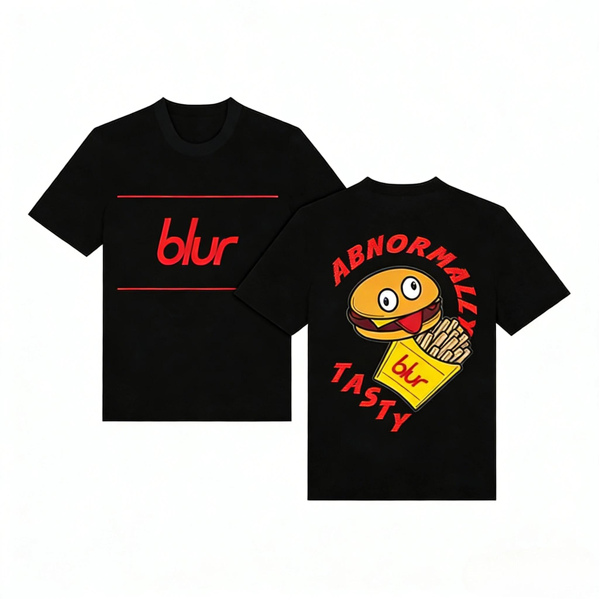 

Музыкальная группа Blur Мужская хлопковая футболка с графическим изображением обложки альбома Мужские и женские рубашки 2026 Новая летняя весенняя мода хип-хоп Y2k Рубашка -... S разноцветный