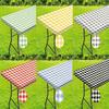 Verstellbare elastische rechteckige Picknick-Tischdecke, wasserdicht und winddicht für Outdoor-Camping, Grillpartys