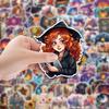 100 Magic Books Graffiti Stickers Car Mobile Phone Computer Decoration Stickers Waterproof Creative Children Cartoon Stickers