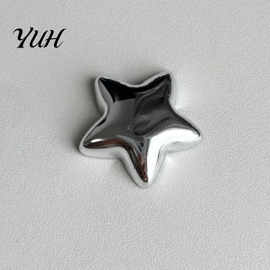 Metal Surface Magnets 5/10/15/20Pcs Mini Star Refrigerator Magnet, 3D Five-Pointed Fridge Magnet Decorative Memo Note Holder for Kitchen Office