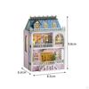 DIY Doll Houses Miniature Kits Educational Toy Artwork Crafts Dollhouse Handmade 3D Puzzle for