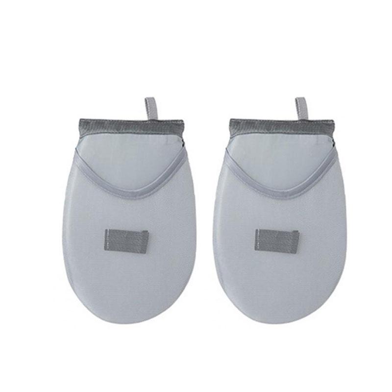 1/2/4pcs Handheld Heat Resistant Gloves Ironing Pad Ironing Glove Waterproof Anti Steam Garment Steamer Portable Ironing Gloves