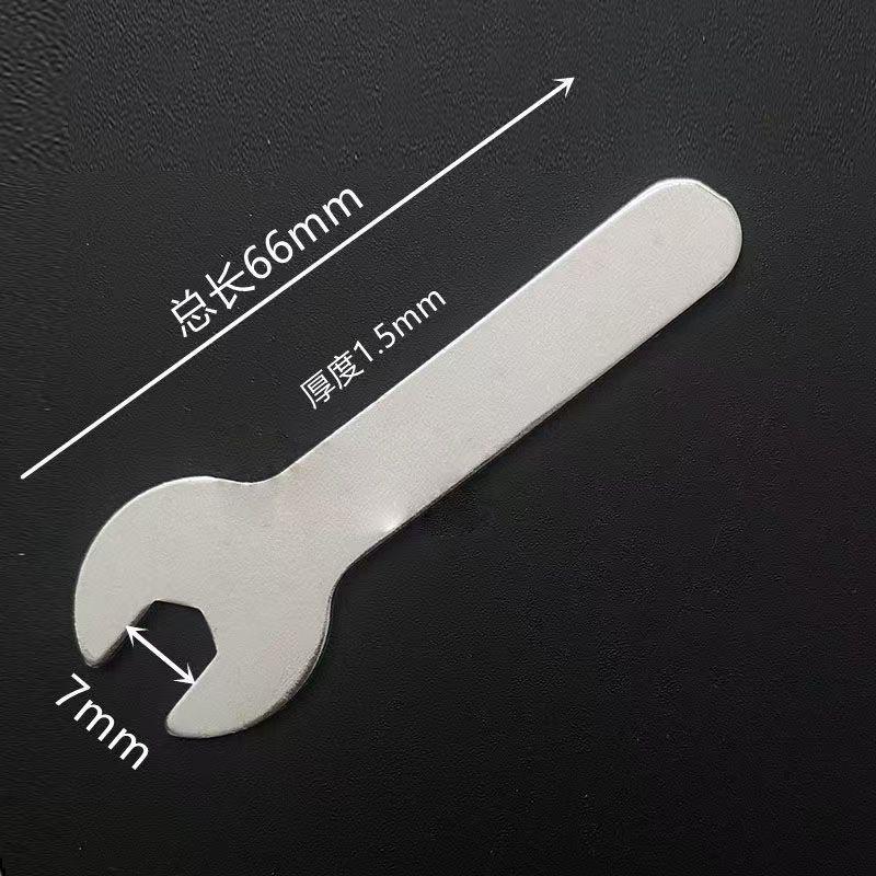 Llave hexagonal de extremo abierto desechable ultradelgada para artículos sanitarios