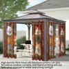 Room Darkening Spliced Cat Print Curtain Thermal Insulation Multiple Sizes Living Holiday Decoration Set Of 2 Made Polyester Washable Sitting Ready