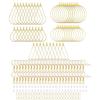 Professional Jewelry Makers Present 200Pcs Earring Hooks Jewelry Making Finding Suitable for Hand-making Ear Jewelry