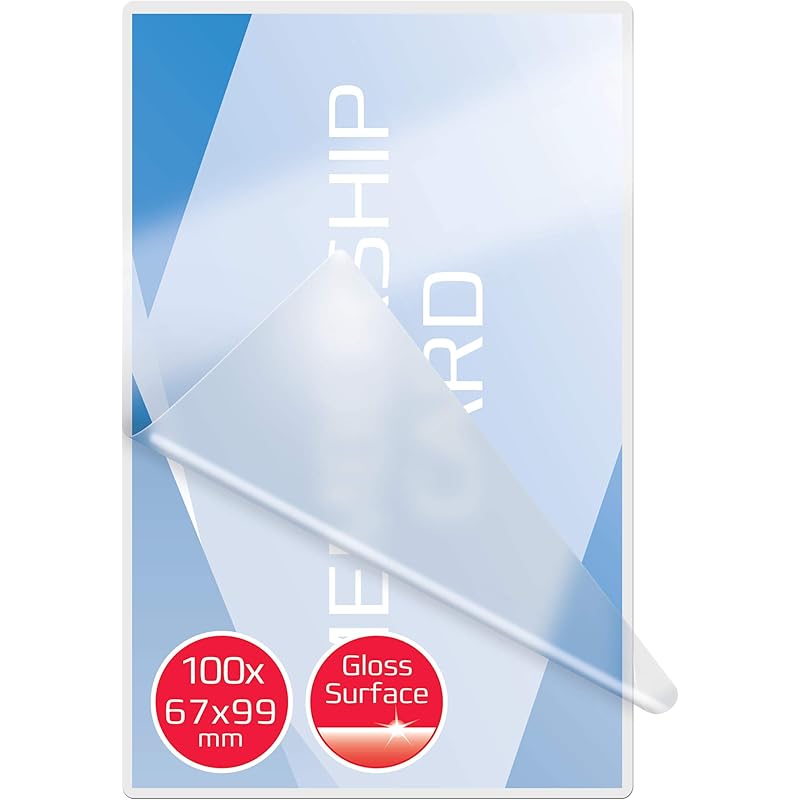 

Gbc Laminating Pouch 125 Micron 67X99Mm, Badge With High Gloss Finish (Pack Of 100)