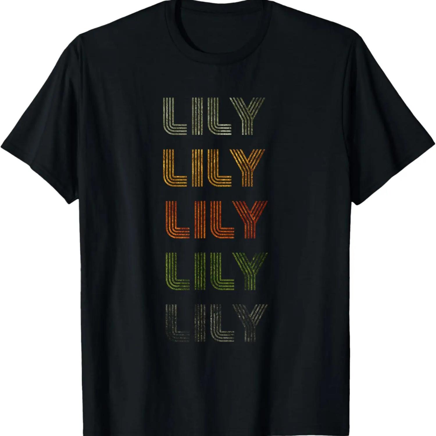 Love Heart Lily Tee Grunge_Vintage Style Black Lily T-Shirt S