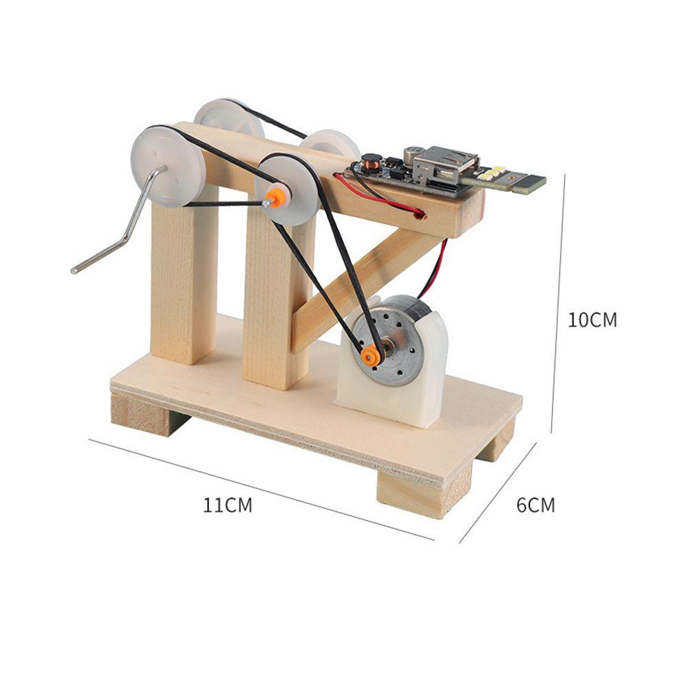 Kits For Children Science Experiment Toys Physics Learning Dynamo Generator Model STEM Toy