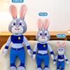 40-100cm Judy Hopps and Nick Wilde Zootopia Plush Toys Anime Cartoon Cute Stuffed Xmas Plushie Kids Birthday Toys Gifts