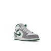 Air Jordan 1 Mid SE PS Grey Pine Green Kids Sneakers White Light-Smoke-Grey DC7249-103