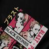 Men T Shirt Japanese Anime Black Stones Nana Osaki Retro Gifts Y2K Graphic Anime Unisex Tops T Shirts