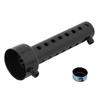 FUKUMIDO Inner Silencer Motorcycle Baffle Motorcycle Muffler Parts Volume Control Custom General Purpose Round Diameter 42mm Black
