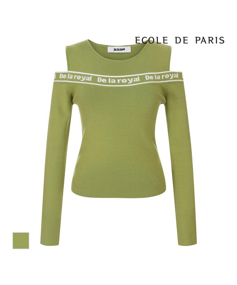 ECOLEDEPARIS Off-Shoulder Knit_Rb39Kkcm31Z