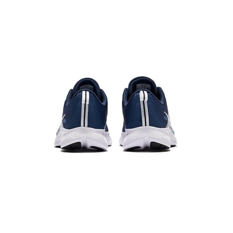 Saucony RIDE KDZ kids low-top running shoes blue silver PWRRUN cushioning SK266708