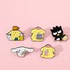 Creative Personality Pudding Dog Metal Badge Sanrio Cool Penguin Jade Cinnamon Dog Alloy Brooch