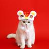 Chinese Festival Dog Costume Hat Halloween Party Dress Up Hat Cosplay Lion Cap