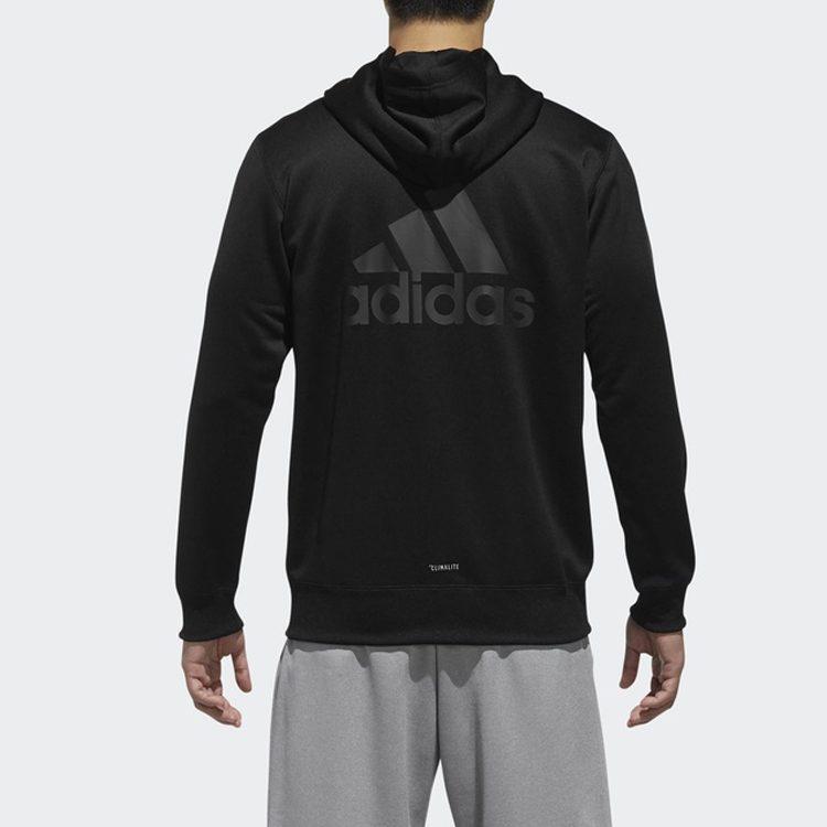 Adidas Jackets Men's Black Hooded Moderate Other DN1420
