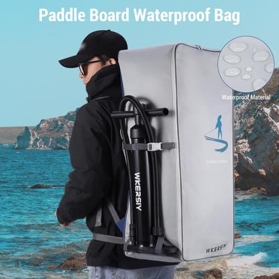 105L Paddle Board Rucksack Wasserdicht Große Kapazität Tragbare Oxford Tuch SUP Surfbrett Tasche