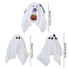 PP Cotton Ghost Dog Pillow Cute Puppy Sofa Pillow Fun Halloween Plush Toy  Home