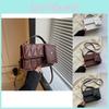 Fashionable Pu Small Square Bag For Women 2023 Summer Casual Trendy Handbag