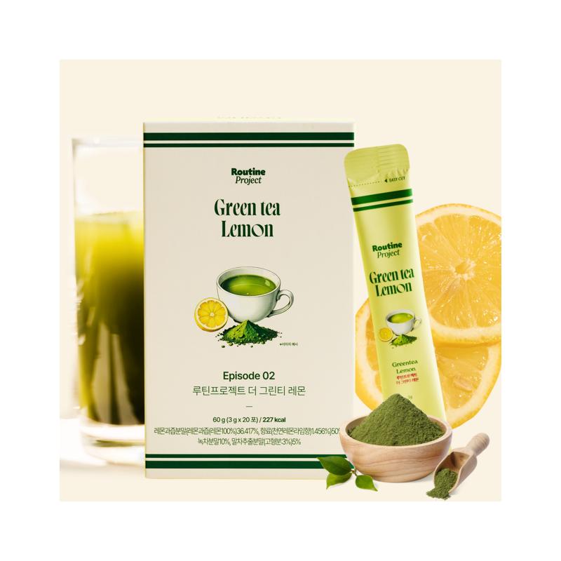 

Зеленый чай с лимоном