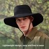 Summer Minimally Embroidered Sun Shading Fisherman Hat With Mask Detachable