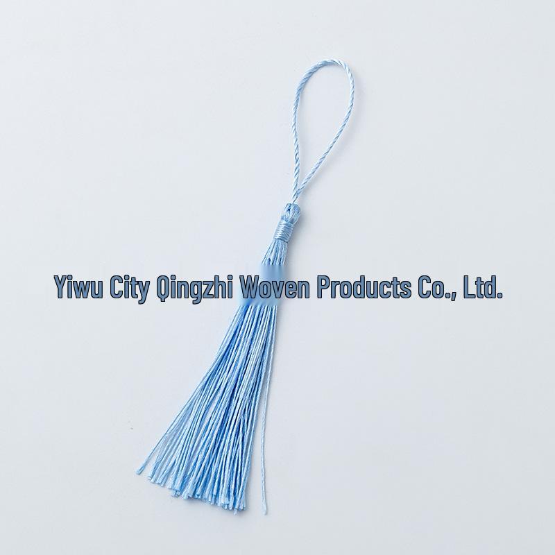 Polyester Silk Tassels for DIY Crafts and Bookmarks