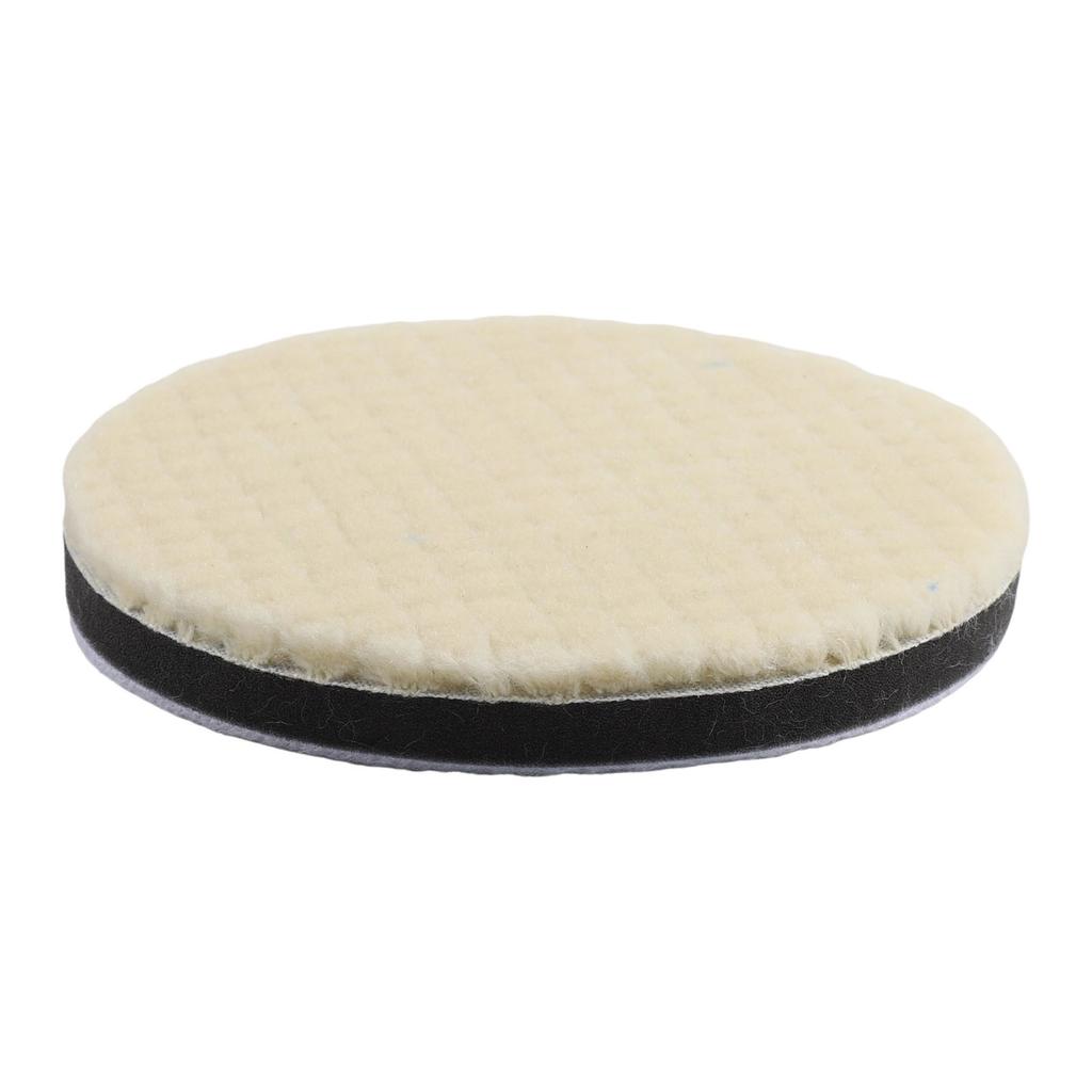 High Performance Buffing Pads Wool Pad Approx. 5inch 125mm Buffing Pad Versatile Application For Various Tasks