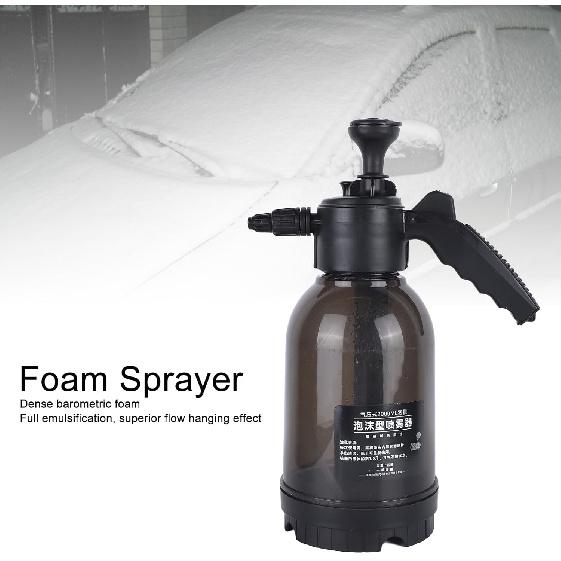 Car Wash Foam Blaster, Hand Pressure Foam Sprayer for Car, Motorcycle, Windows, Wash Garden Flower, 2000 ml Capacity