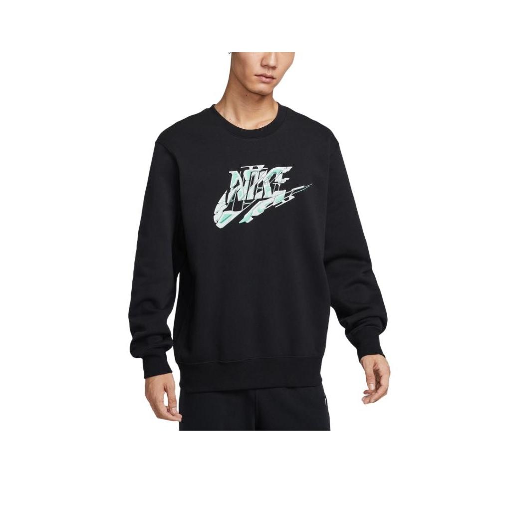 

Nike Спортивная одежда Club FW25 Модный удобный мягкий флисовый свитшот с круглым вырезом для мужчин HV1402-010 S