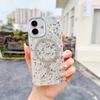 KEYSION Luxuxy Glitter Magnetic Phone Case for MagSafe for iPhone 12 13 14 Pro Max 14 Plus Soft TPU+PC Shockproof Back Cover
