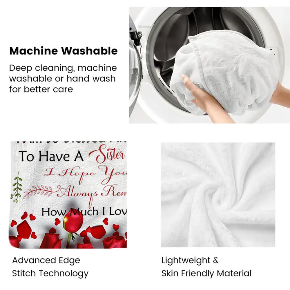 Sister Gift Daughter thin Flannel Blanket for Bedroom,Living Room,Sofas Blanket,Lunch Breaks,blankets fluffy