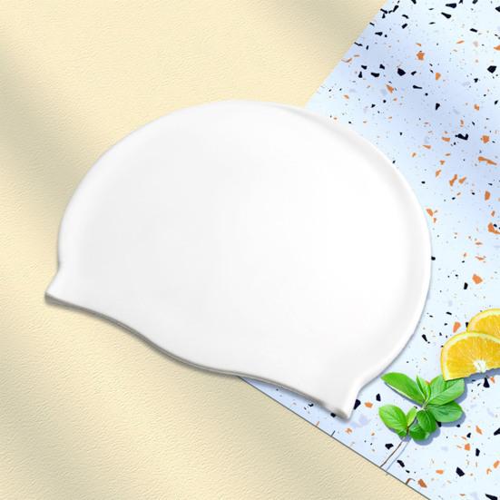 Bardzo Duży Czepek Pływacki Czapka Pływacka Antypoślizgowa Konstrukcja Wysoka Elastyczność Wodoodporna Ochrona Włosów