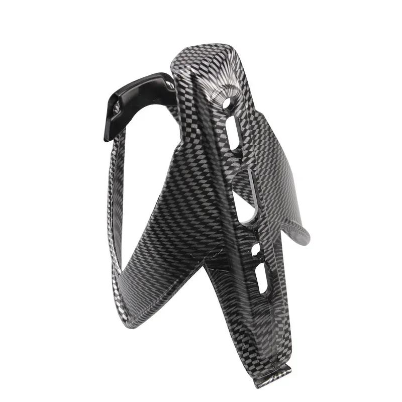 Black Carbon Fiber Bike Glass Water Bottle Holder MTB Cycling Road Bicycle Water Bottle Cages Bicyle Bike Accessories