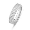 Silver Ring with Cubic Zirconia, Product Weight 3.49 G (2082101)