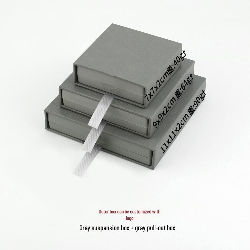 Transparent Anti-Oxidation Jewelry Storage Box for Earrings and Necklaces