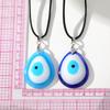 Charming Pendant Necklace Charm Necklace Blue Eye Neck Jewelry Resin Material Perfect Gift for Family and Friends