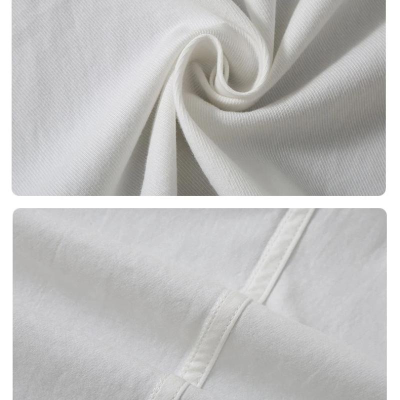 Korean Mens Short Sleeve Shirt Daily Summer Tops Pocket Solid Color Turn-down Collar 100Cotton Casual Shirts Simple Style Clothing