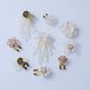 Elegant On Shirt Pearl Button Cover DIY Accessories Alloy Cufflinks Button Cover Sewing Buttons for Shirt Dress Decoration