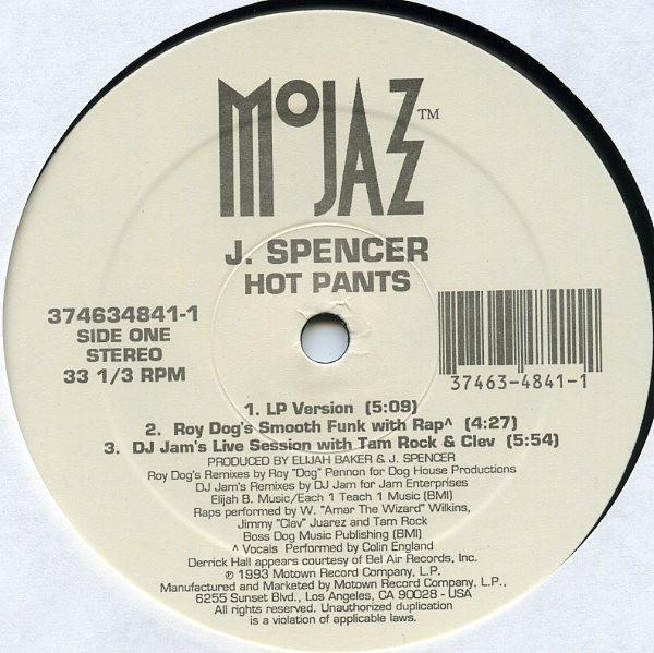 12inch Record J. SPENCER - Hot Pants 3746348411 MoJazz 1993 US Dance & Electronica Used