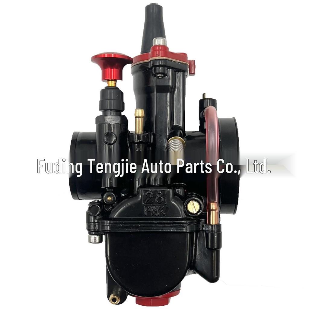 Pure Black Red Baked Paint PWK 21-34mm Off-road Motorcycle ATV Racing Carburetor