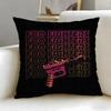 Classic Band Foo Fighters Cushion Cover Soft & Easy-Wash Pillow Case – Versatile for Couch, Bed, Travel and Office