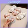 Baby Toddler Princess Shoes With Magic Tape For Summer Playtime