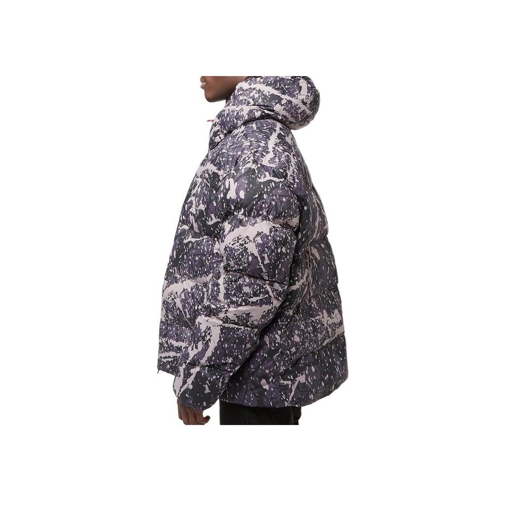 Nike Camouflageprint Capuchon Rits Lange Mouwen Jas Heren jassen Zwart HF0033-573